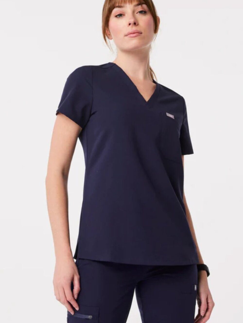 FIGS Scrub Set | Color: Navy | Catarina XXS Top, Yola XS Bottom